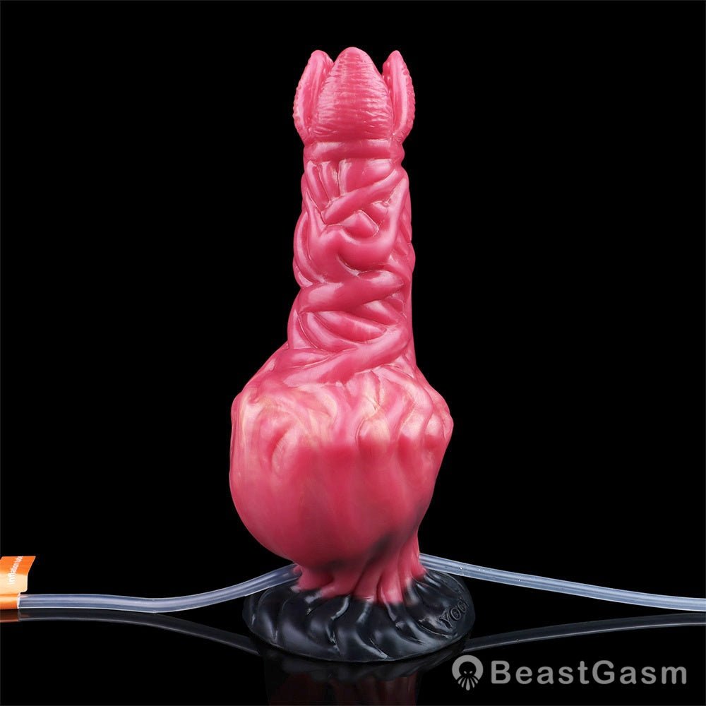 Shadowflame Inflatable Ejaculating Dildo — Alien Burst Pleasure 🔥 - BeastGasm