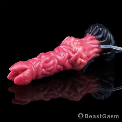 Shadowflame Inflatable Ejaculating Dildo — Alien Burst Pleasure 🔥 - BeastGasm