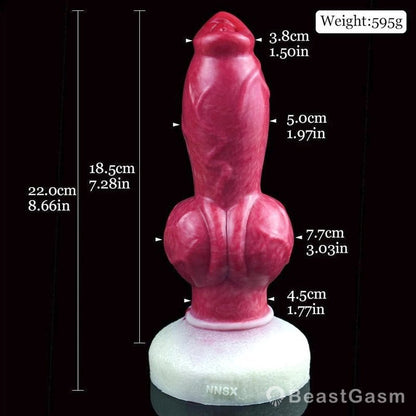 Sifus Knotted Dog Dildo – Canine Fantasy Toy with Realistic Knot - BeastGasm