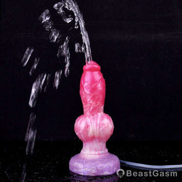 🐶Sifus Squirting Dog Knot Dildo – Fantasy Beast Play by BeastGasm - BeastGasm