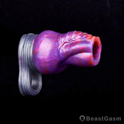 👽Silicone Cock Sleeve – Alien Fantasy Penis Extender - BeastGasm