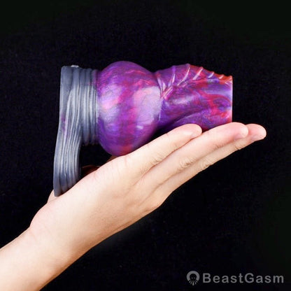 👽Silicone Cock Sleeve – Alien Fantasy Penis Extender - BeastGasm
