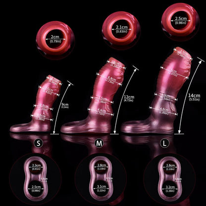 Sioux Fantasy Dog Penis Sleeve - Knot Canine Extender - BeastGasm