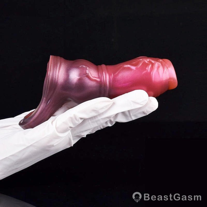 🐶Sioux Fantasy Dog Penis Sleeve - Knot Canine Extender - BeastGasm