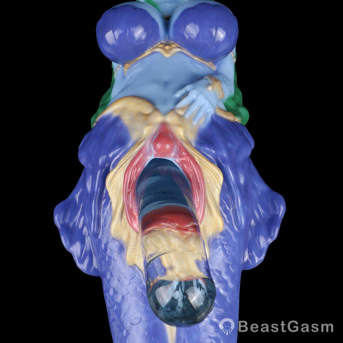 🧜‍♀️ Siren’s Call Fantasy Mermaid Stroker Silicone Masturbator - BeastGasm