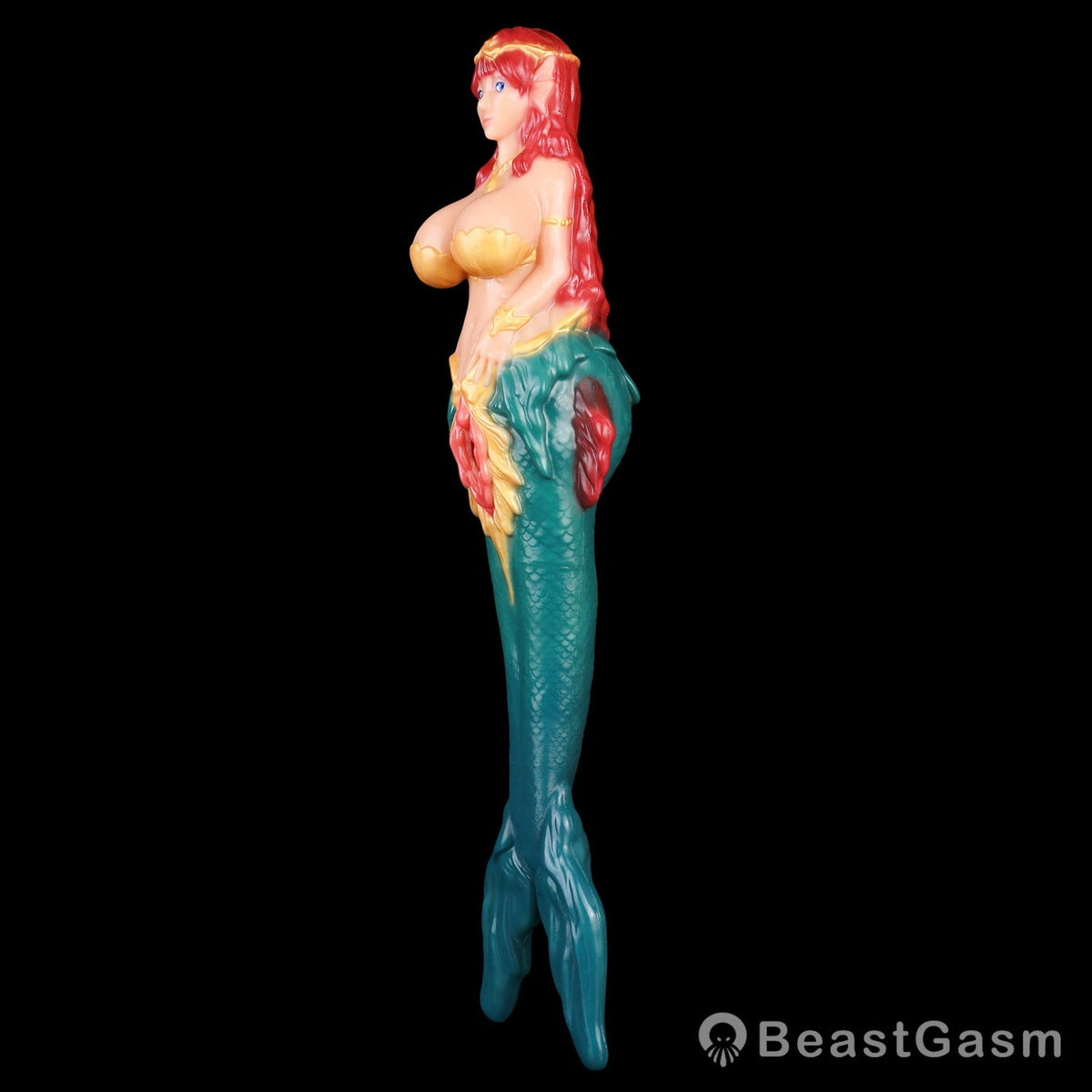 🧜‍♀️ Siren’s Call Fantasy Mermaid Stroker Silicone Masturbator - BeastGasm