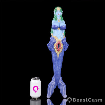 🧜‍♀️ Siren’s Call Fantasy Mermaid Stroker Silicone Masturbator - BeastGasm