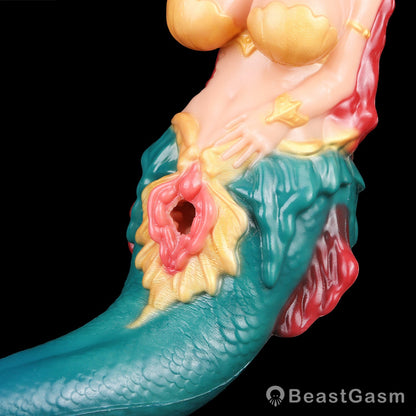🧜‍♀️ Siren’s Call Fantasy Mermaid Stroker Silicone Masturbator - BeastGasm