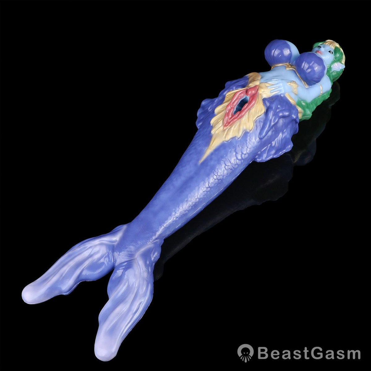 🧜‍♀️ Siren’s Call Fantasy Mermaid Stroker Silicone Masturbator - BeastGasm
