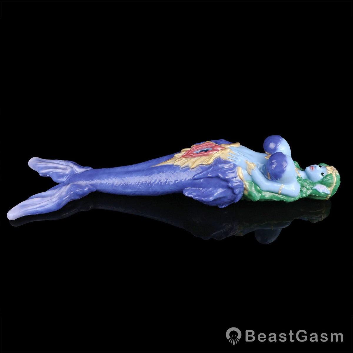 🧜‍♀️ Siren’s Call Fantasy Mermaid Stroker Silicone Masturbator - BeastGasm