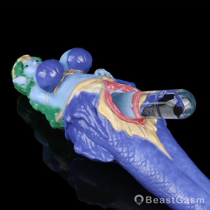 🧜‍♀️ Siren’s Call Fantasy Mermaid Stroker Silicone Masturbator - BeastGasm