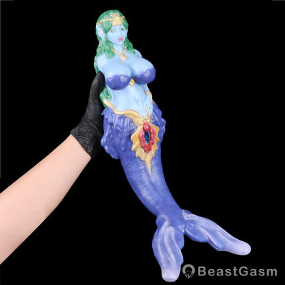🧜‍♀️ Siren’s Call Fantasy Mermaid Stroker Silicone Masturbator - BeastGasm