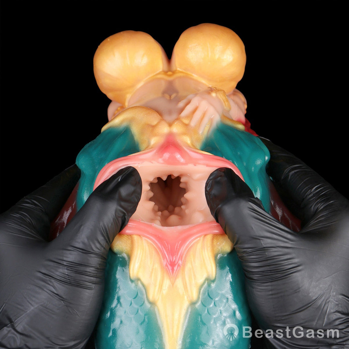 🧜‍♀️ Siren’s Call Fantasy Mermaid Stroker Silicone Masturbator - BeastGasm