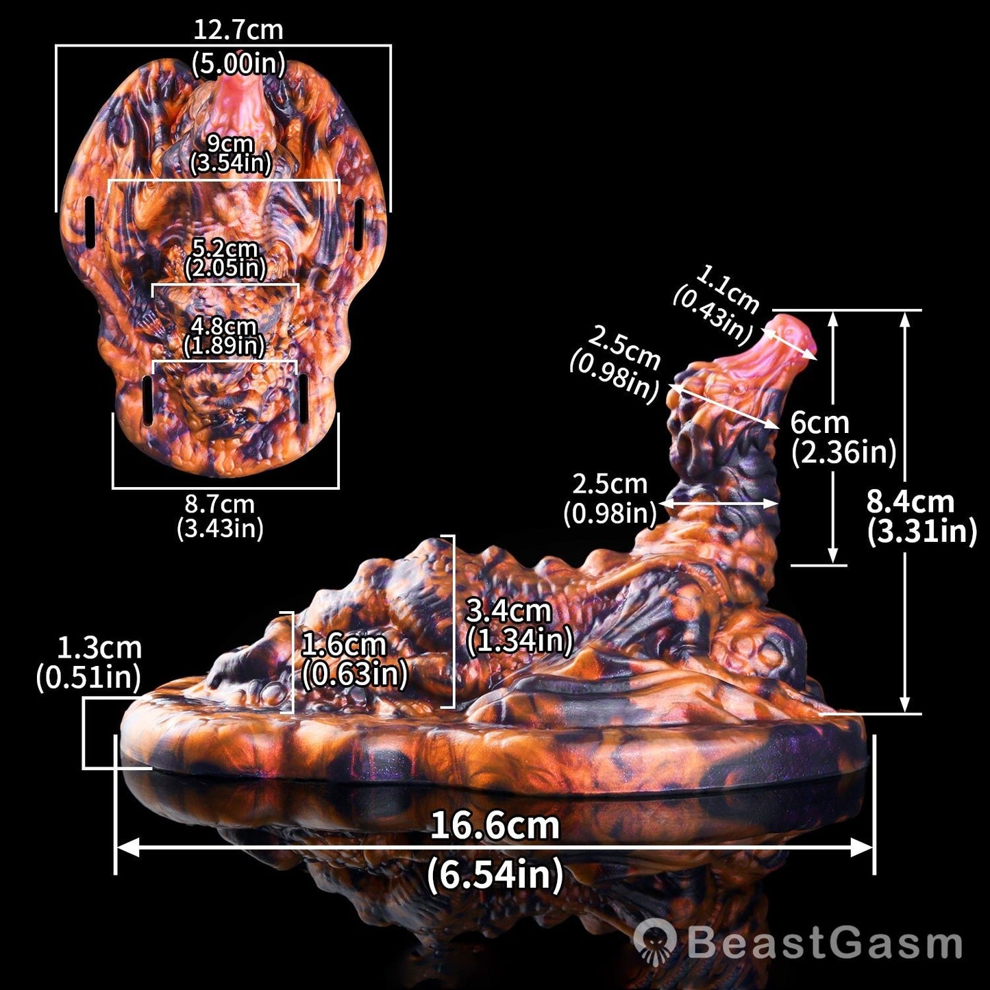 🐦‍🔥 Sky Wyrm: Wearable Fantasy Beast Grinder - BeastGasm
