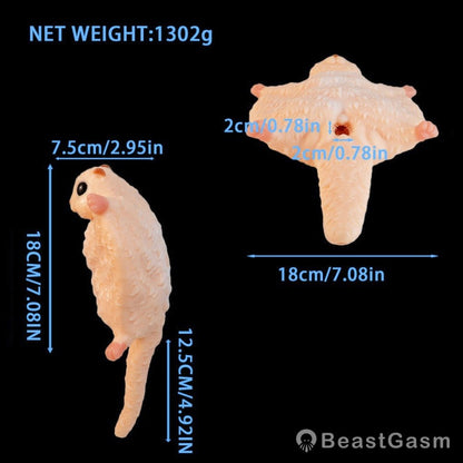 🐹 Skybound Glider Familiar – Fantasy Furry Silicone Stroker - BeastGasm