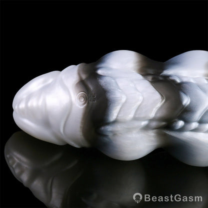 🐉 Smart Dragon Scale App-Controlled Vibrating Wearable Penis Sleeve - BeastGasm
