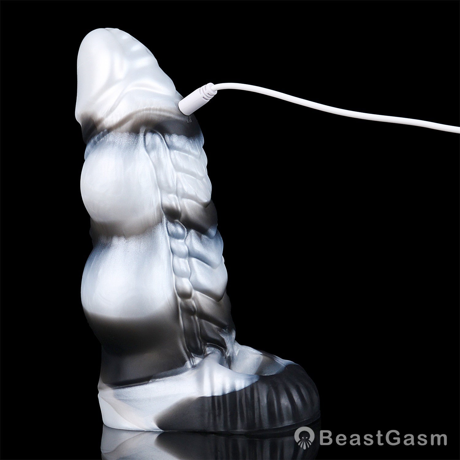 🐉 Smart Dragon Scale App-Controlled Vibrating Wearable Penis Sleeve - BeastGasm