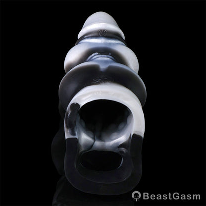 🐉 Smart Dragon Scale App-Controlled Vibrating Wearable Penis Sleeve - BeastGasm