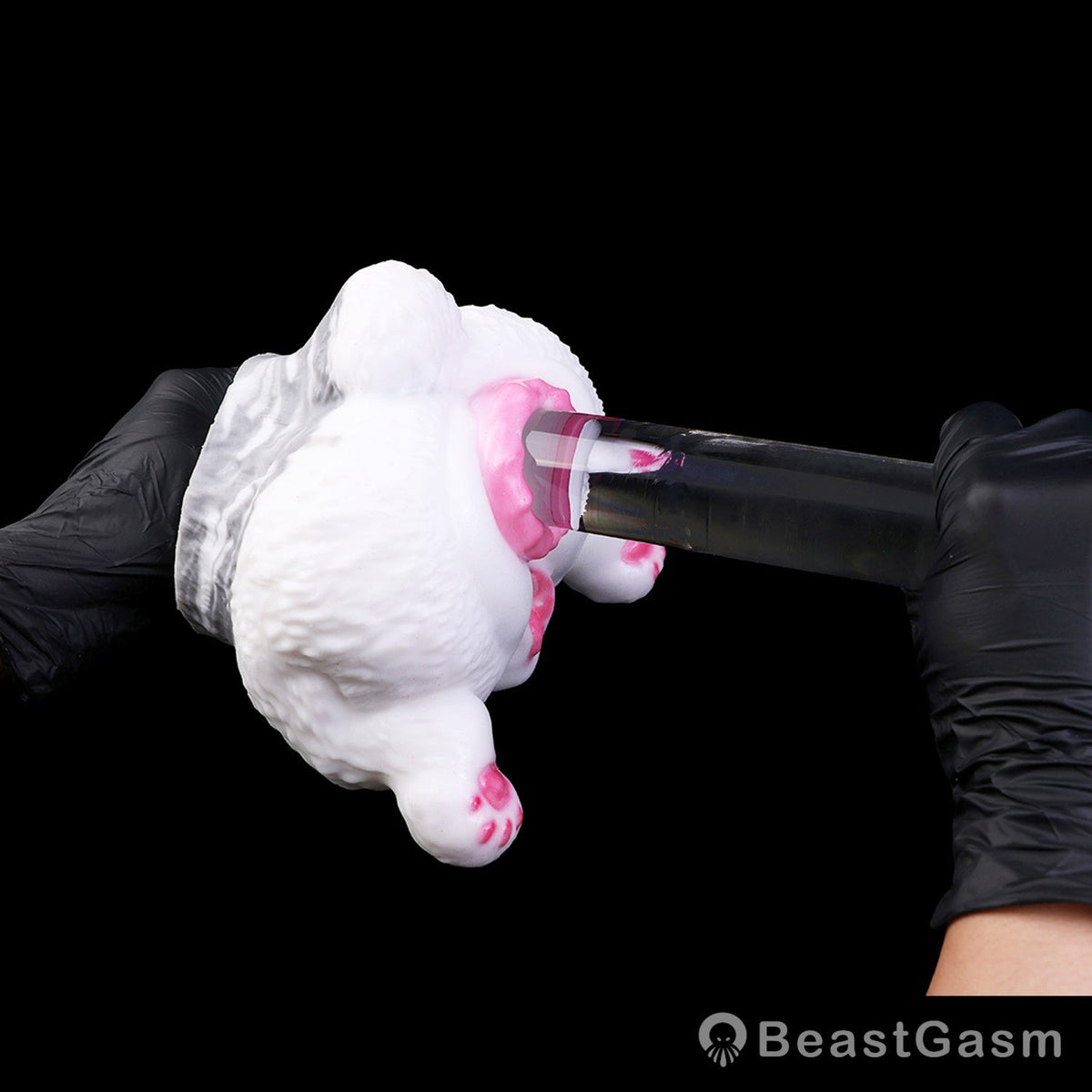 🐰 Snow Bunny Dual Channel Fantasy Masturbator - BeastGasm