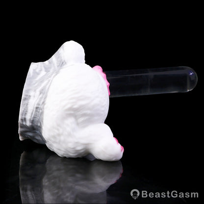 🐰 Snow Bunny Dual Channel Fantasy Masturbator - BeastGasm