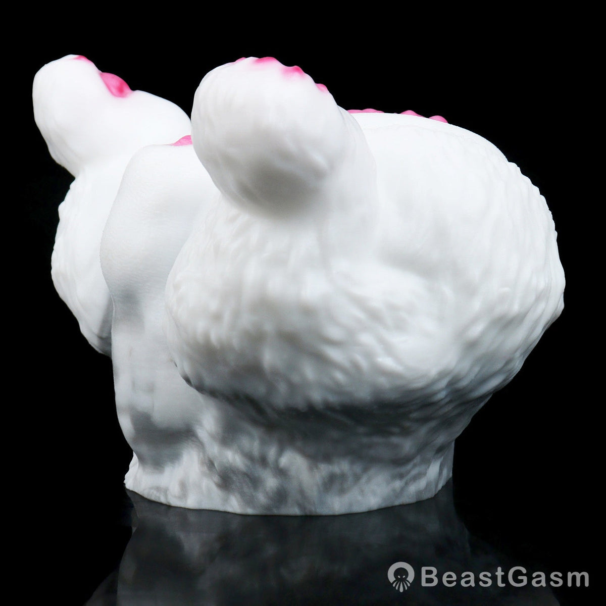 🐰 Snow Bunny Dual Channel Fantasy Masturbator - BeastGasm