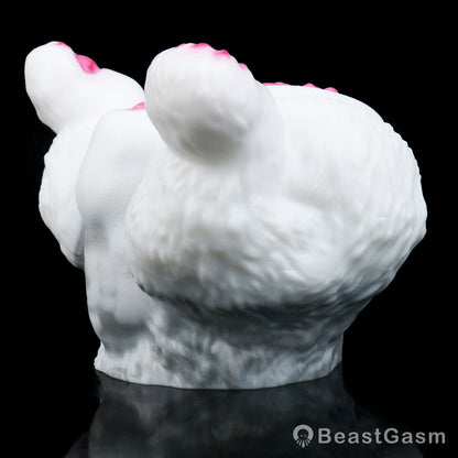 🐰 Snow Bunny Dual Channel Fantasy Masturbator - BeastGasm