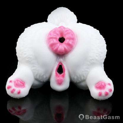 🐰 Snow Bunny Dual Channel Fantasy Masturbator - BeastGasm