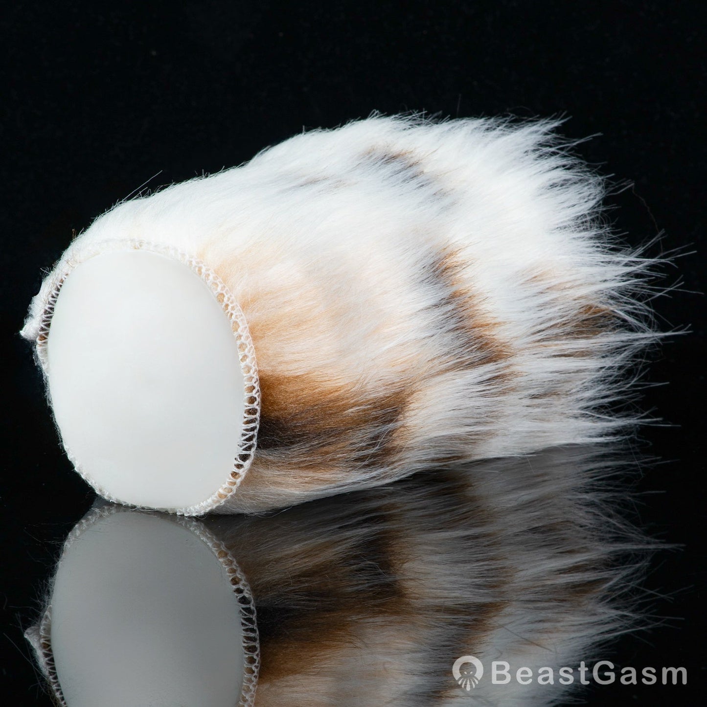 🐆 Snow Leopard Pocket Pussy | Detachable Fur Male Masturbator - BeastGasm