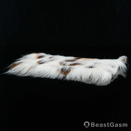 🐆 Snow Leopard Pocket Pussy | Detachable Fur Male Masturbator - BeastGasm