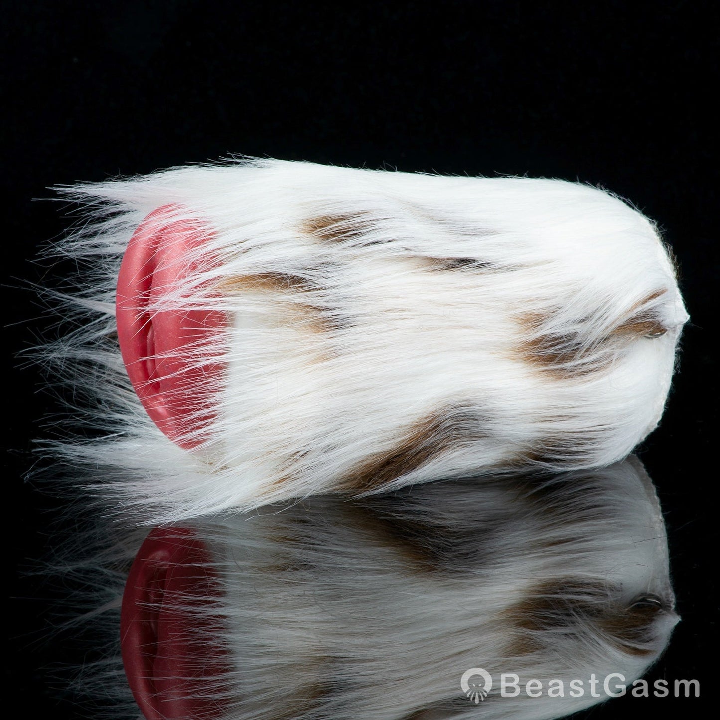 🐆 Snow Leopard Pocket Pussy | Detachable Fur Male Masturbator - BeastGasm