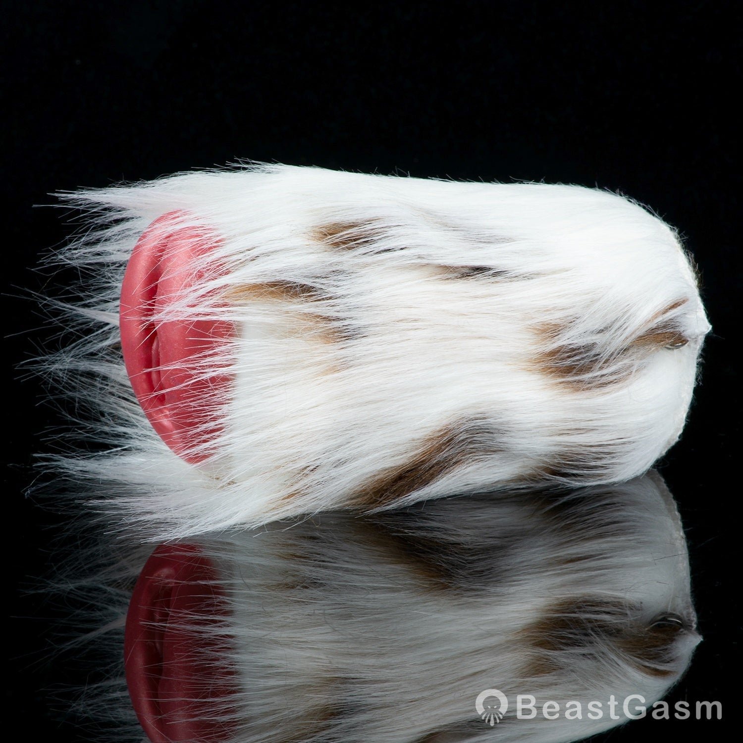 🐆 Snow Leopard Pocket Pussy | Detachable Fur Male Masturbator - BeastGasm