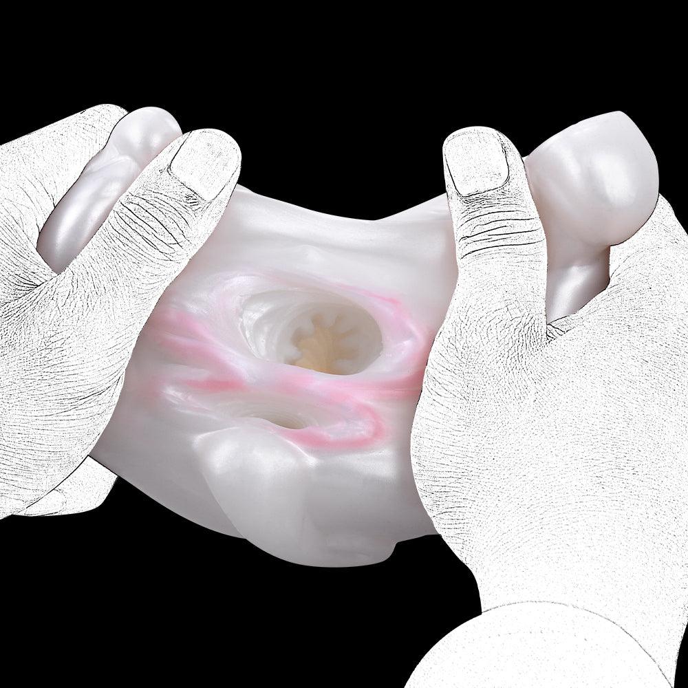 SnowHare – Ultimate Pleasure Dual - Hole Masturbator with Vibes - BeastGasm