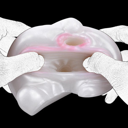 SnowHare – Ultimate Pleasure Dual - Hole Masturbator with Vibes - BeastGasm