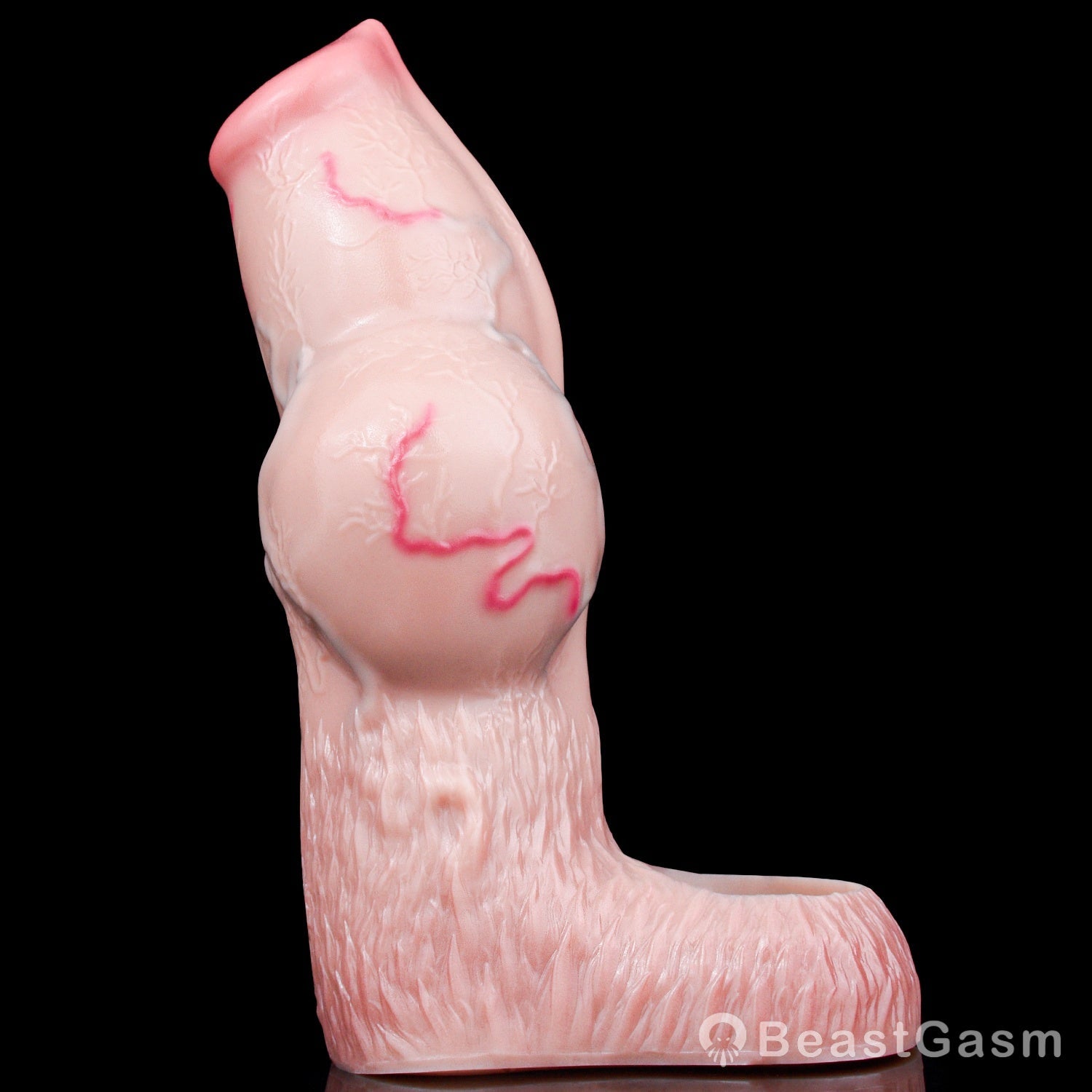 Soren Realistic Penis Sleeve: Knotted Girth & Clit Texture ⚔️ - BeastGasm