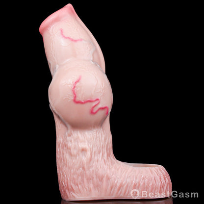 Soren Realistic Penis Sleeve: Knotted Girth & Clit Texture ⚔️ - BeastGasm