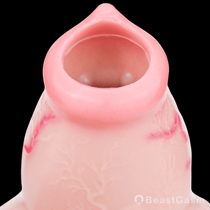 Soren Realistic Penis Sleeve: Knotted Girth & Clit Texture ⚔️ - BeastGasm