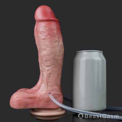 Spartan 8 Inch Squirting Inflatable Dildo – Warrior’s Choice - BeastGasm