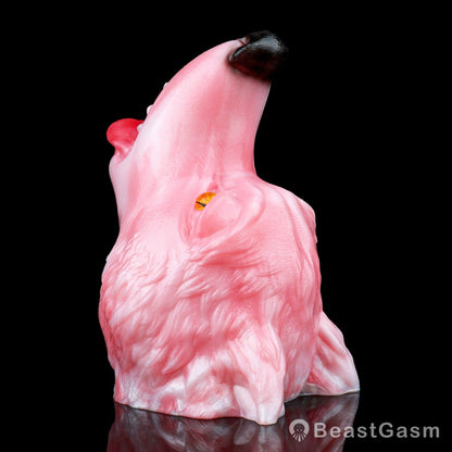 🦊 Spirit Fox Luna: Concealed Fantasy Wolf Head Stroker - BeastGasm