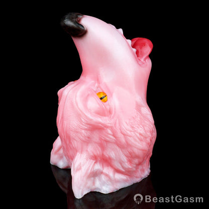 🦊 Spirit Fox Luna: Concealed Fantasy Wolf Head Stroker - BeastGasm