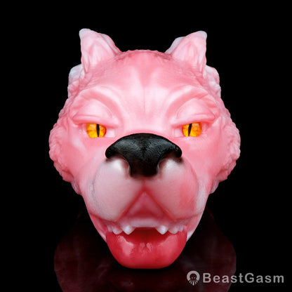 🦊 Spirit Fox Luna: Concealed Fantasy Wolf Head Stroker - BeastGasm