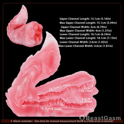 🦊 Spirit Fox Luna: Dual - Channel Fantasy Foxtail Stroker - BeastGasm