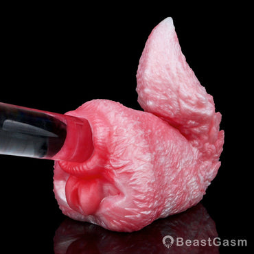🦊 Spirit Fox Luna: Dual - Channel Fantasy Foxtail Stroker - BeastGasm