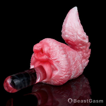 🦊 Spirit Fox Luna: Dual - Channel Fantasy Foxtail Stroker - BeastGasm
