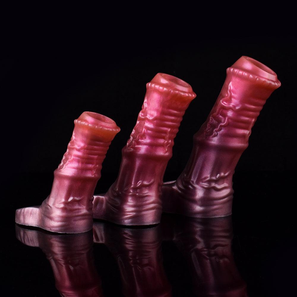 Spiro Silicone Horse Penis Sleeve - Fantasy Cock Extender - BeastGasm