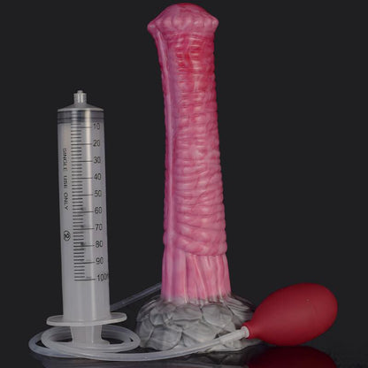 Squirting Horse Dildo – 10.6” Fantasy Cumtube Toy - BeastGasm