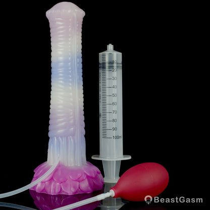 Squirting Horse Dildo – 10.6” Fantasy Cumtube Toy - BeastGasm