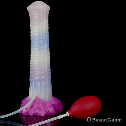 Squirting Horse Dildo – 10.6” Fantasy Cumtube Toy - BeastGasm