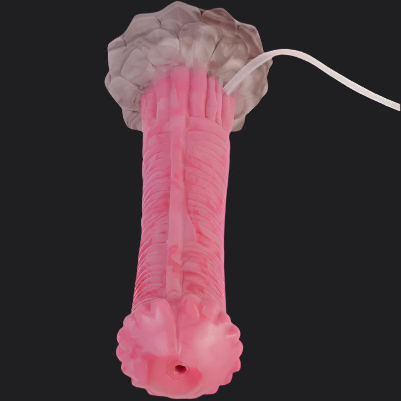 Squirting Horse Dildo – 10.6” Fantasy Cumtube Toy - BeastGasm