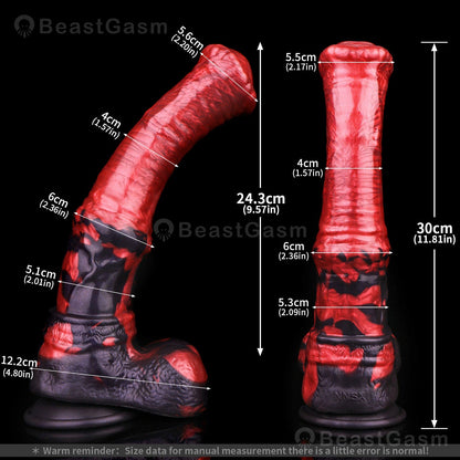🐎 Stallion Dildo for Intense Fantasy Play – BeastGasm Jacob - BeastGasm