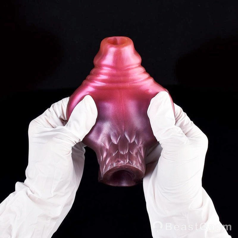 Starblaze Ribbed Dragon Knot Sleeve - Fantasy Extender - BeastGasm